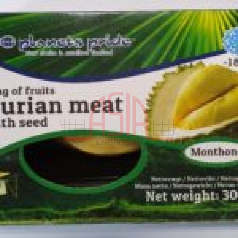 Frozen Durian meat Sau rieng mui VANG Planet 300G x 20